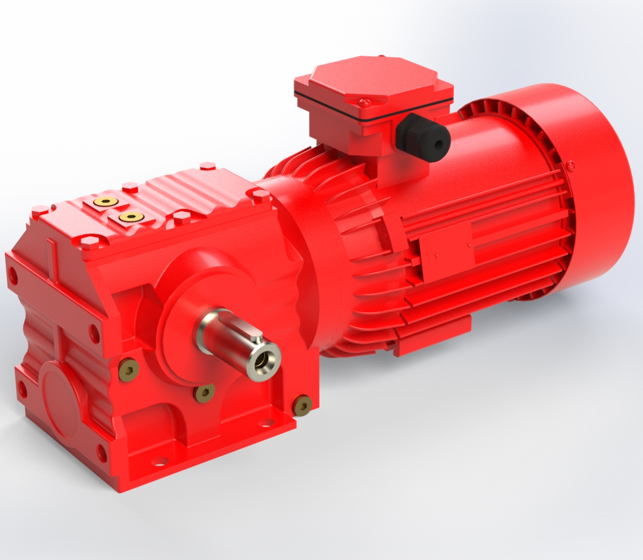 SHS Series, Helical-worm gearbox